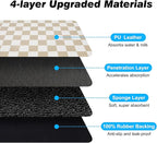 Checkered Dog Food Mat, Absorbent Leak-Proof Pet Feeding Mat, Quick Dry Cat - Image 6