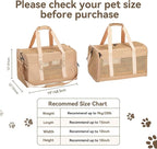 Petsfit 19x12x12 Pet Carrier for Large Cats, Soft-Sided Small Dog Travel Carrier - Image 4