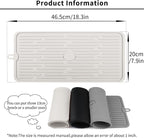 Ptlom Pet Placemat for Dog and Cat, Anti-Slip Waterproof Dogs Feeding Mat - Image 2