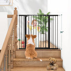 keny 36" Extra Tall Baby Gate for Doorways, Fits Openings 29.7" to 46" Wide - Image 2