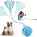 Interactive Cat Toys for Indoor Cats & Dogs, Agile Moving Cat Ball by SUPVOL