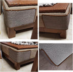 HAOZAIKEJI Cat Scratcher Mat Sofa Protector Natural Sisal Cat Scratching Mat - Image 3