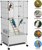 Big Flight Bird Cage, Wide Birdcage - Image 5