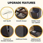 Tilt Out Trash Can Cabinet - Image 7