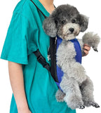 Pet Dog Carrier Backpack, Portable Breathable Mesh Chest Carrier, Polyester - Image 5