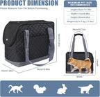 Dog Purse Carrier for Small Dogs, Soft Sided Pet Carrier - Image 2