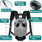 PetAmi Dog Carrier Backpack, Adjustable Pet Cat Front Carrier Backpack - Image 4