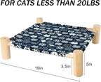 Patas Lague Pet Bed, Elevated Cooling Hammock Bed, 20 lbs, Indoor/Outdoor - Image 4