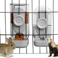 Hanging Automatic Rabbit Feeder by lemtrflo
