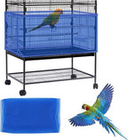 Daoeny Large Bird Cage Cover, Bird Cage Seed Catcher, Adjustable Soft Airy by Daoeny