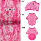 1 Pc Dog Sweaters for Small Dogs Girl Boy Winter Fleece Clothes Warm Soft Dog - Image 4