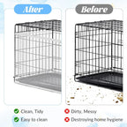 2 PCS Bird Cage Seed Catcher Airy Gauze Bird Cage Cover White Birds Cages Net - Image 5
