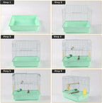 Portable Bird Cage for Small Birds - Image 7
