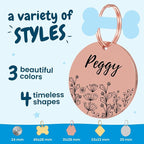 PawFurEver Dog Tag Personalized Pet Name | Customized Dog Tags Engraved Front & - Image 5