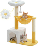 Cute Cat Tree with Flower Top Bed by MUTTROS
