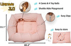 XxingSheep 4 Ways Shuttled XL Cat Tunnel Bed - Image 3