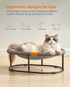 Feandrea Pet Bed, Cat Hammock, Elevated Cat Bed - Image 3