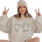 Custom Dog Mom Shirt for Women Pet Ears Sweatshirt - Image 2
