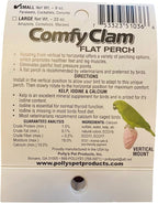 Polly's Comfy Clam Parrot Cage Flat Bird Perch - Image 8