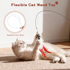 Pawaboo Feather Teaser Cat Toy - Image 2