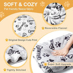 Dog Blankets for Large Dogs Upgraded, Dog Cat Flannel Blankets Washable - Image 4
