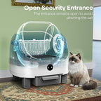 OROLEY Open-Top Automatic Cat Litter Box, Self-Cleaning Litter Box - Image 4