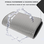 HCY&WLD Cat Litter Mat, 45x26/35x24/30x22/24x18 Inch Double Layer Cat Litter - Image 6