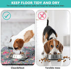 Schnauzer Dog Food & Water Mat, Pet Feeding Mat - Image 4