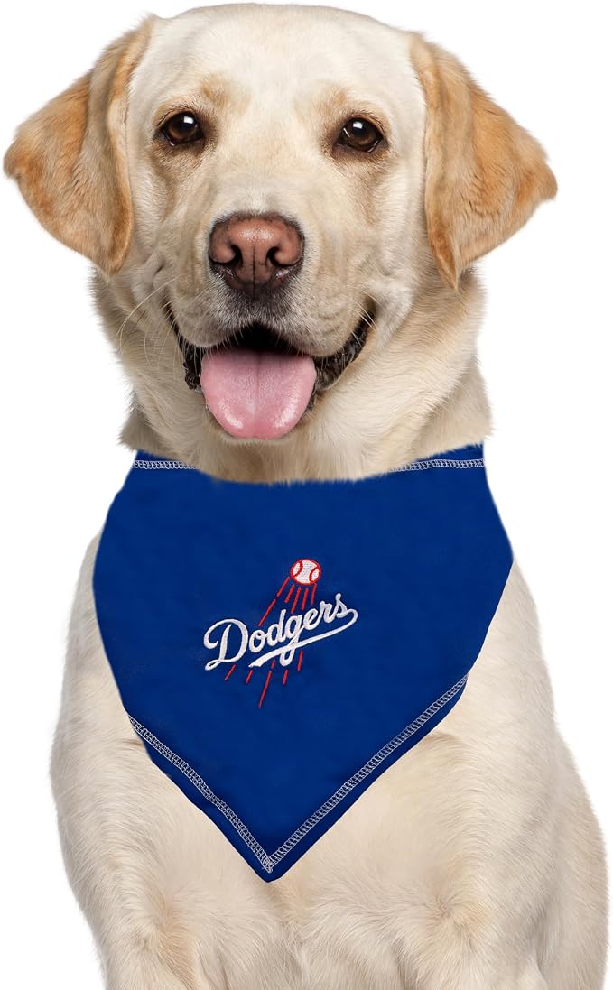 Pets First MLB Los Angeles Dodgers TIE Bandana, Small/Medium. Dog Bandana Scarf - Image 5
