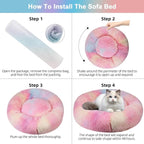 Cat Beds for Indoor Cats, 20 Inch Dog Bed for Small Melium Large Dogs, - Image 6