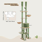 PAWZ Road Cactus Cat Tree Floor to Ceiling Cat Tower - Image 7