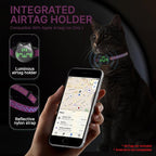 Waterproof Airtag Cat Collar, Breakaway Cat Airtag Collar - Image 5