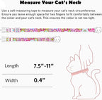2 Pack Cotton Breakaway Cat Collars Set - Image 6
