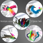 Cat Worm & Dragonfly Teaser Wand Attachments - Image 3