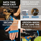 Dog Shower & Grooming Glove – 2-in-1 Pet Bathing Tool - Image 3