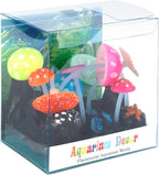Uniclife Glowing Effect Artificial Mushroom Aquarium Plant Decor Ornament - Image 6