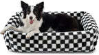JOEJOY Dog Bed Medium Size Dog, Rectangle Washable Orthopedic Corduroy Fleece by JOEJOY