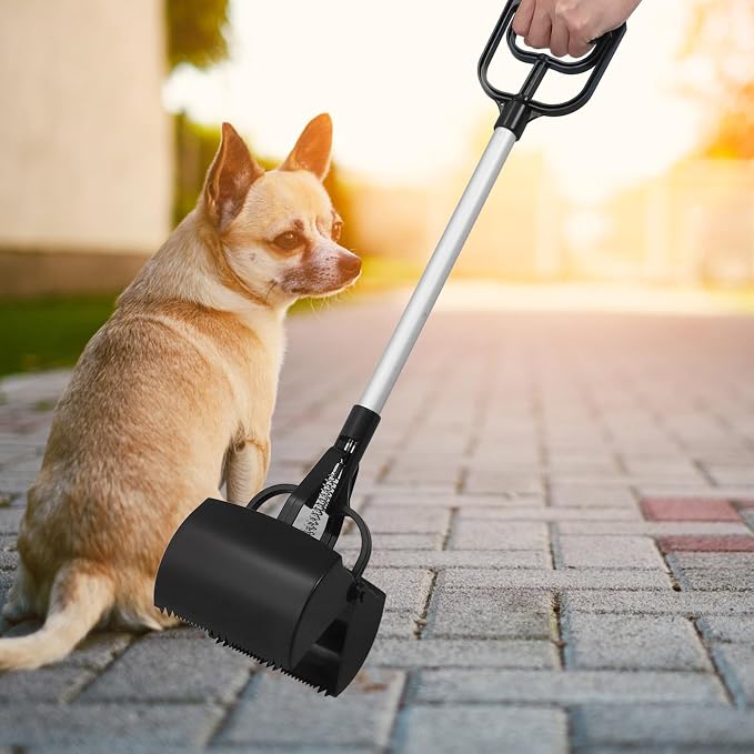 NUOBESTY Long Handle Pet Poop Scoop and Dog Litter Picker, Lightweight Pooper - Image 6