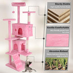 Heavy Duty Cat Tree Tower, Cat Condo, Hanging Ball - Image 4