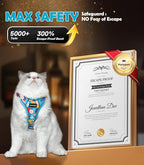 Halypet Cat Harness and Leash Set Cute Escape Proof Vest Harness - Image 4