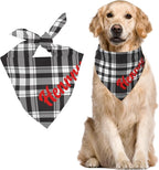 Custom Pet Scarf Personalized Dog Bandana by DOREALA