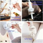 Bird Food Electric Separator, Bird Cage Cleaner, Pet Hair Collector, Mini USB - Image 6