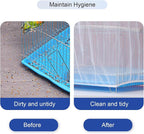 Large Bird Cage Net, Adjustable Soft Airy Mesh Net, Bird Cage Seed Catcher - Image 2