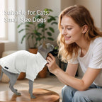 Fleece Sphynx Cat Clothes Soft Hairless Cat Clothes Pullover Cat Sweater - Image 3