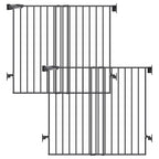 Babelio Baby Gate for Stairs, Kitchen & Doorways, No Bottom Bar| Easy Install| by BABELIO