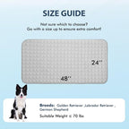 MICROCOSMOS Summer Cooling Mat & Sleeping Pad- Water Absorption Top, Materials - Image 7
