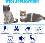 Patelai 5 Pcs Cat Bathing Bag Set Cat Grooming Bag Adjustable Pet Shower Net - Image 3