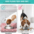 Pet Feeding Mat for Floors Waterproof Dog Mat for Food and Water Absorbent - Image 5