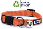 Pawtitas Recycled Coral Reflective Cat Collar – Eco-Friendly Breakaway Safety - Image 2