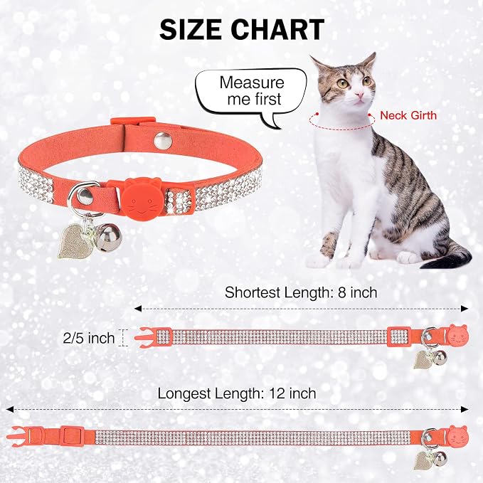 Rhinestone Cat Collar Breakaway - Image 4